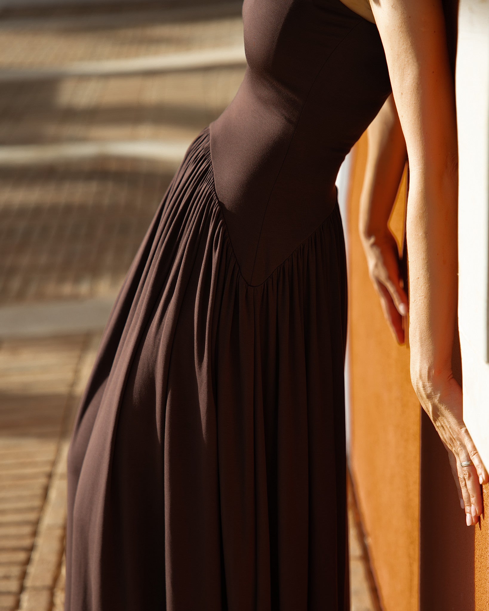 Chocolate dress