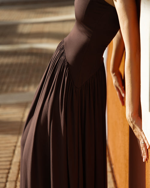 Chocolate dress