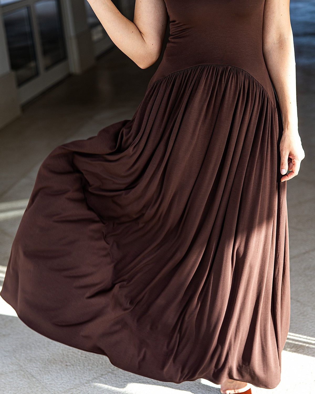 Chocolate dress